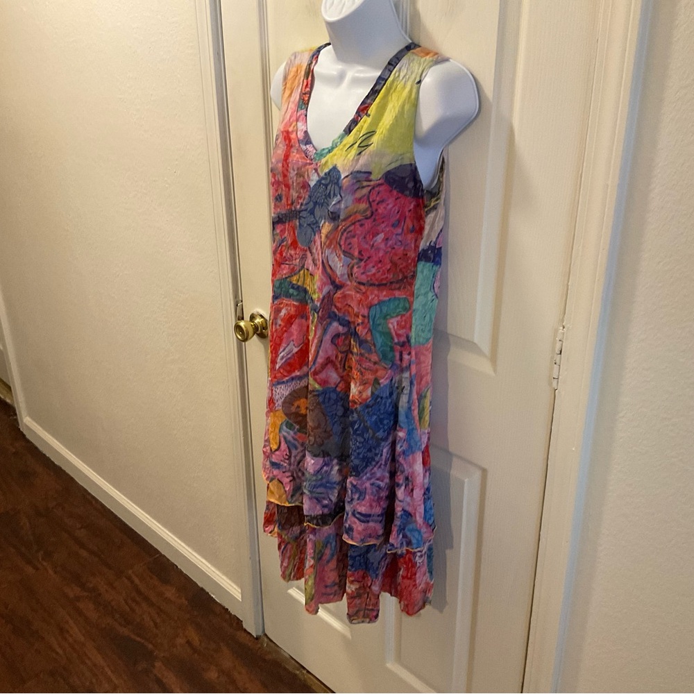 Colorful Graphic Dress